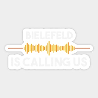 Bielefeld is Calling City Trip Gift Sticker